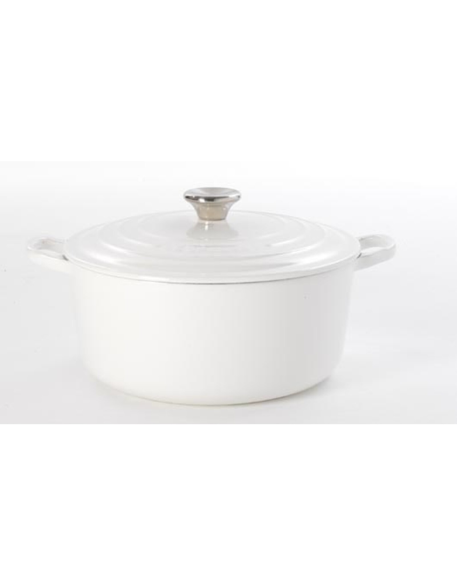 LeCreuset Le Creuset Gietijzeren Ronde Braadpan Tradition, Wit (24cm, 4.2l)