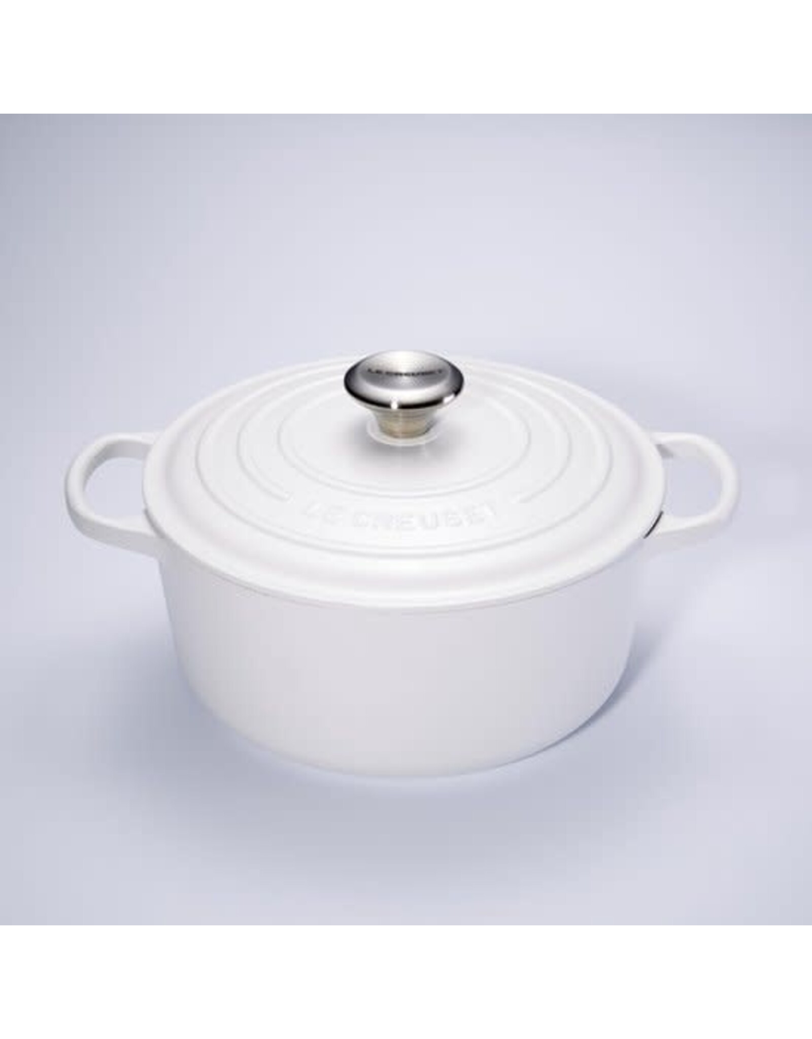 LeCreuset Le Creuset Gietijzeren Ronde Braadpan, Katoen Mat (26cm, 5.3l)