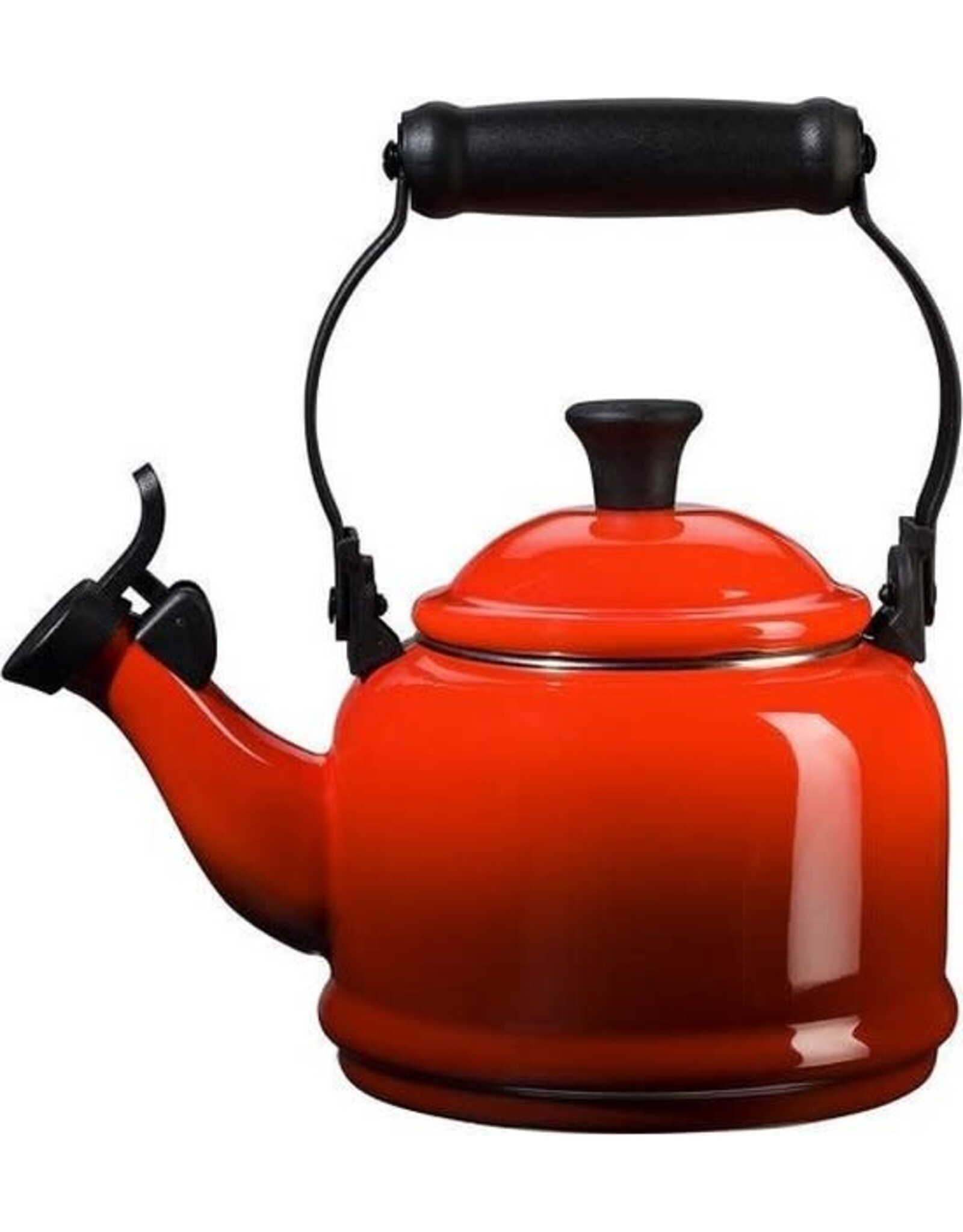 LeCreuset Le Creuset Fluitketel "Demi", Kersenrood (1,1l)