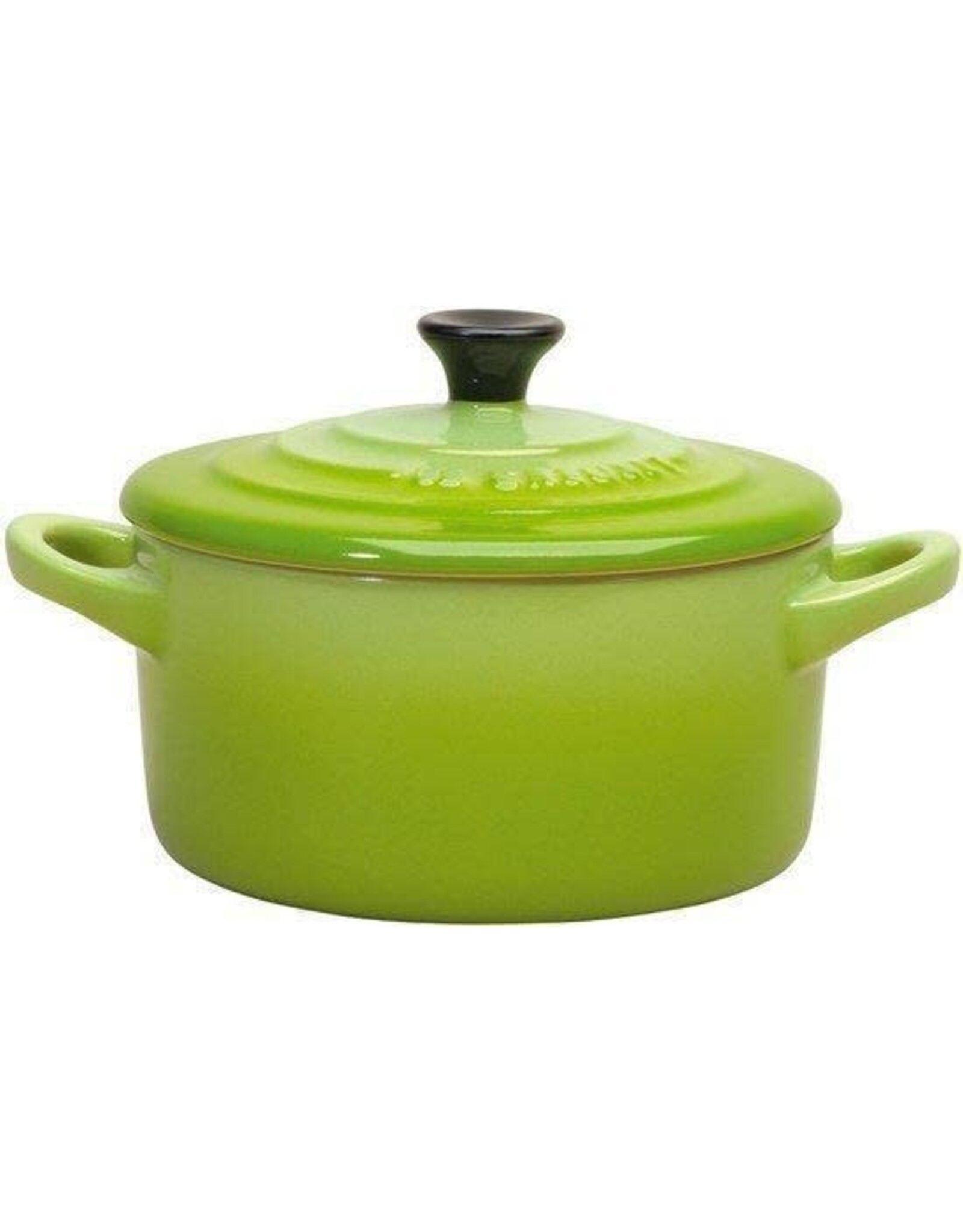 LeCreuset Le Creuset Aardewerken Mini Ronde Braadpan, Kiwi Groen (10cm, 0.25l)