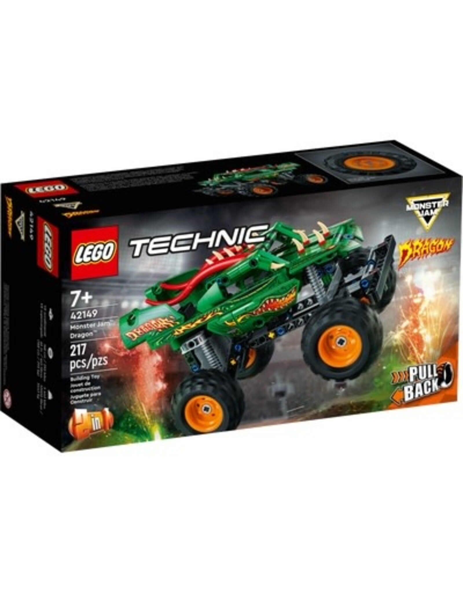 LEGO Lego Technic 42149 Monster Jam Dragon