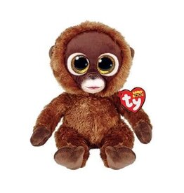 Ty Ty Beanie Boo's Chessie de bruine Aap 15cm