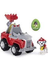 Spinmaster Paw Patrol Dino Rescue Marshall deluxe voertuig (met frictie)