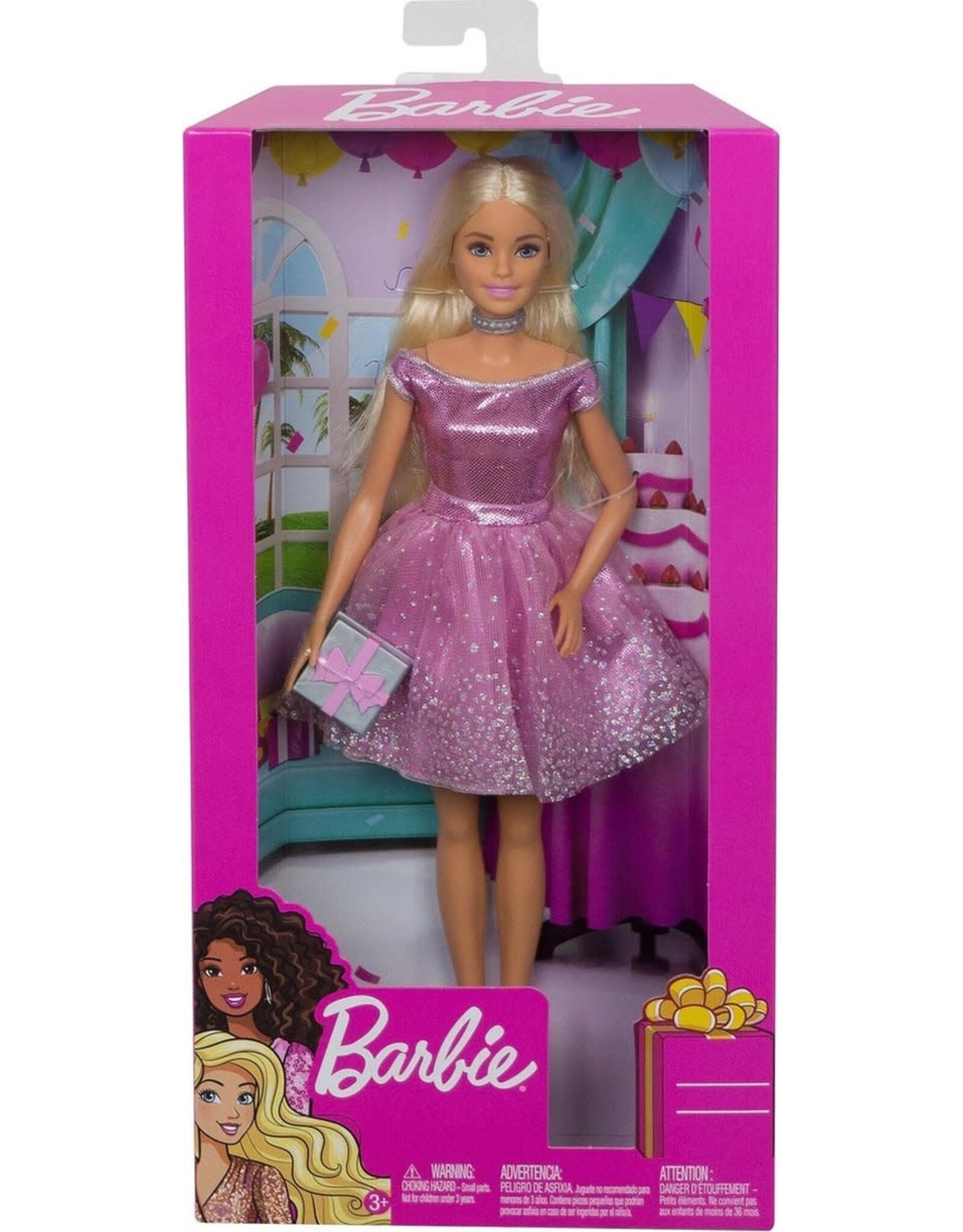 Mattel Mattel Barbie Verjaardagspop