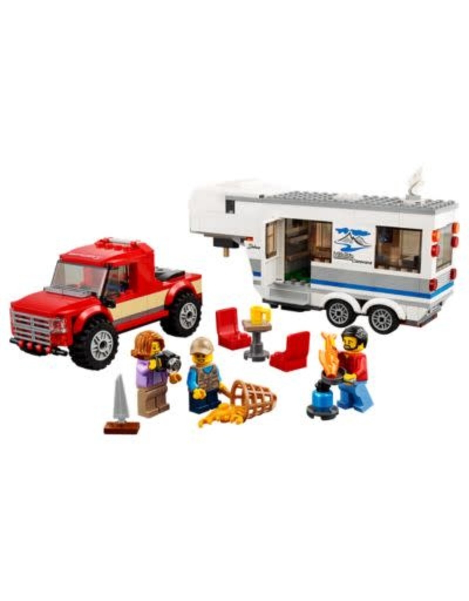 LEGO Lego City 60182 Pick-Up Truck en Caravan