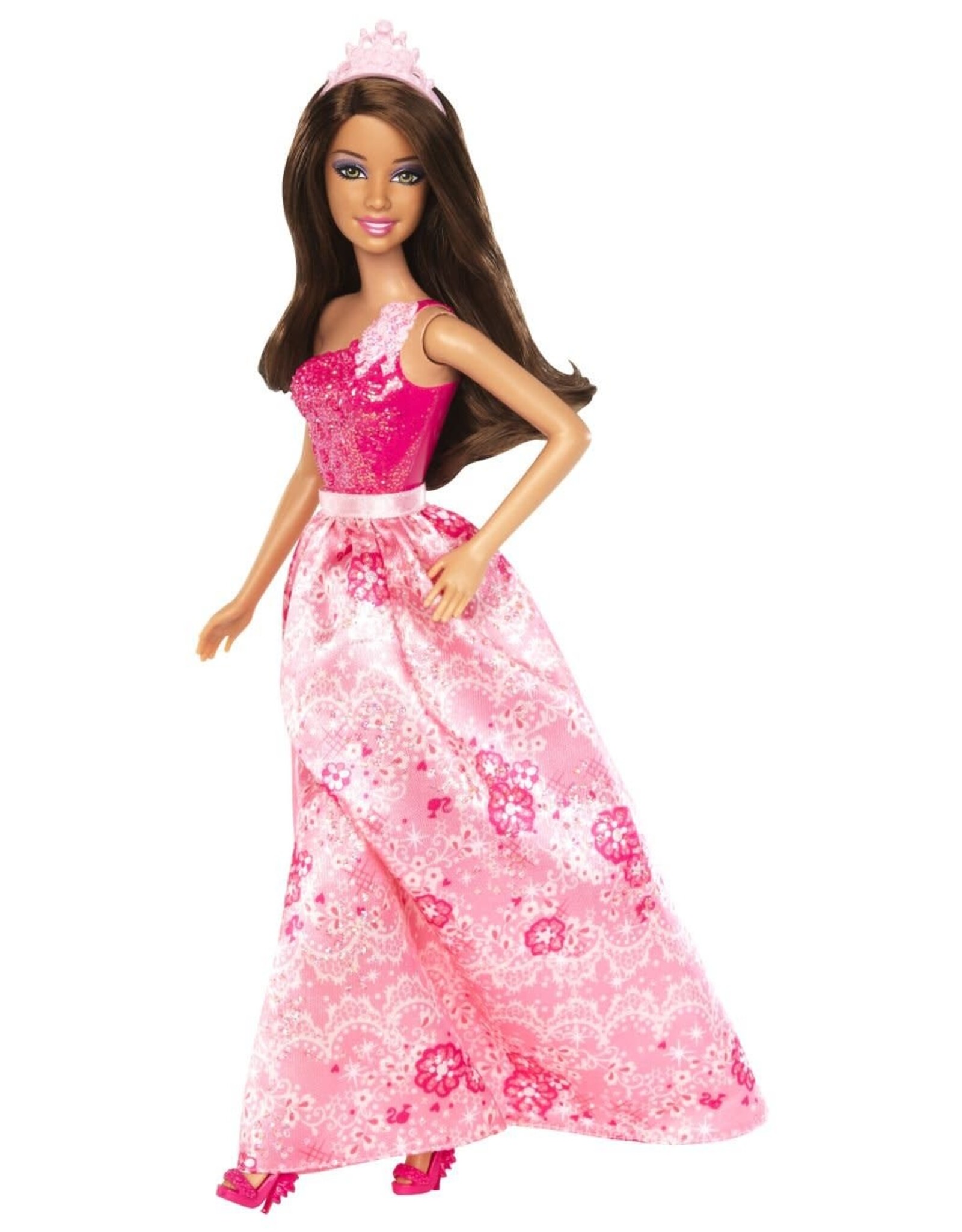Mattel Barbie Tienerpop Party Prinses Brunette