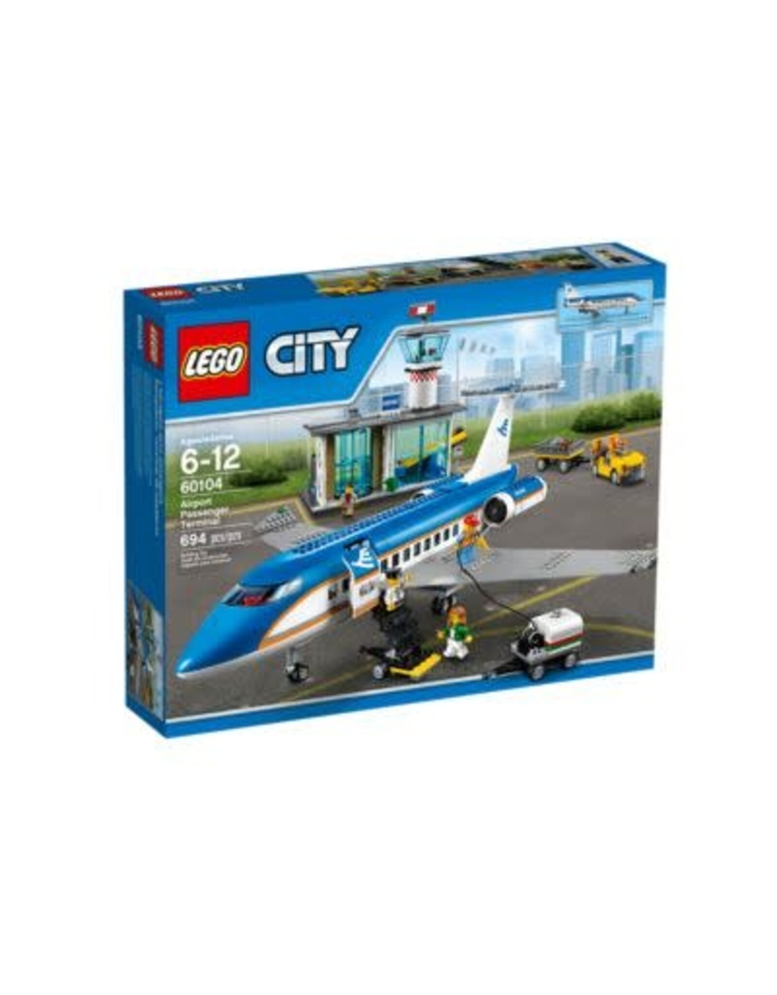 LEGO Lego City 60104 Vliegveld Passagiersterminal – Airport Passengers Terminal