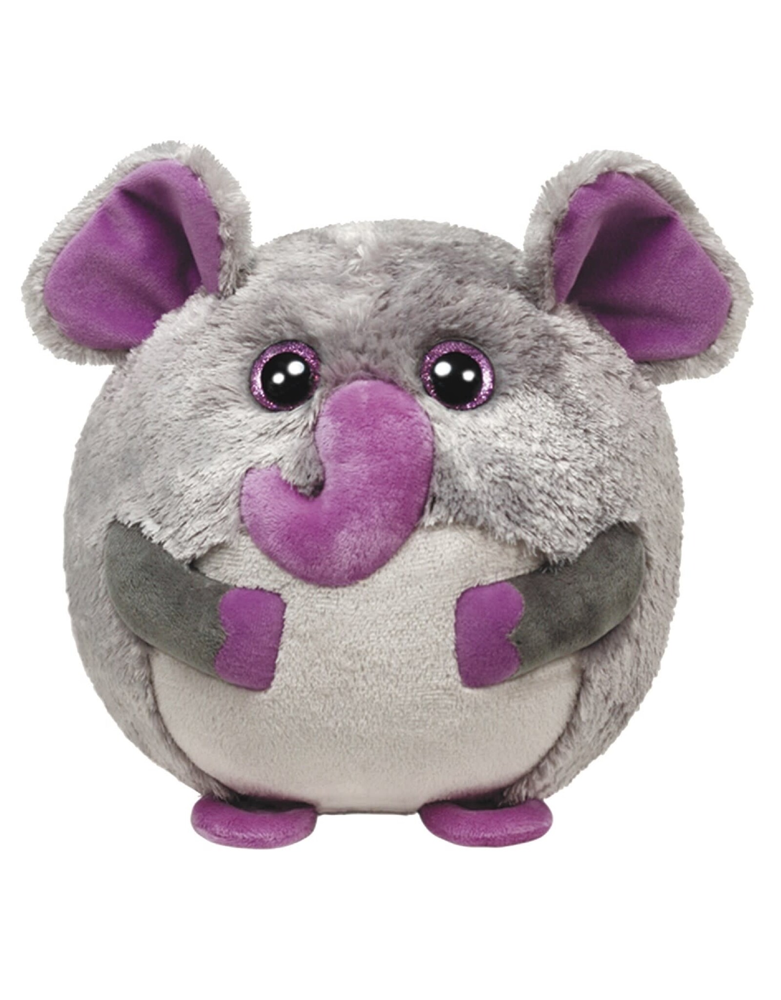 Ty Ty Beanie Ballz XL Thunder de Grijze Olifant 35cm