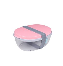 Mepal Mepal Salade Box Ellipse Nordic Pink
