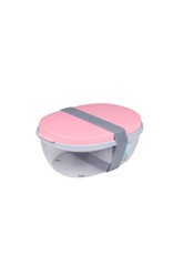 Mepal Mepal Salade Box Ellipse Nordic Pink