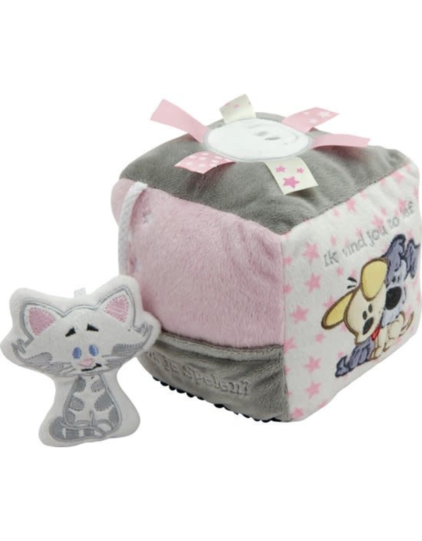 Tiamo Woezel En Pip Kubus Roze