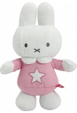 Tiamo Nijntje Pink Denim  Knuffelrammelaar 18cm