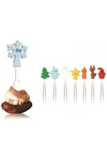 VacuVin VacuVin 8 Snack Markers -Christmas Crowd