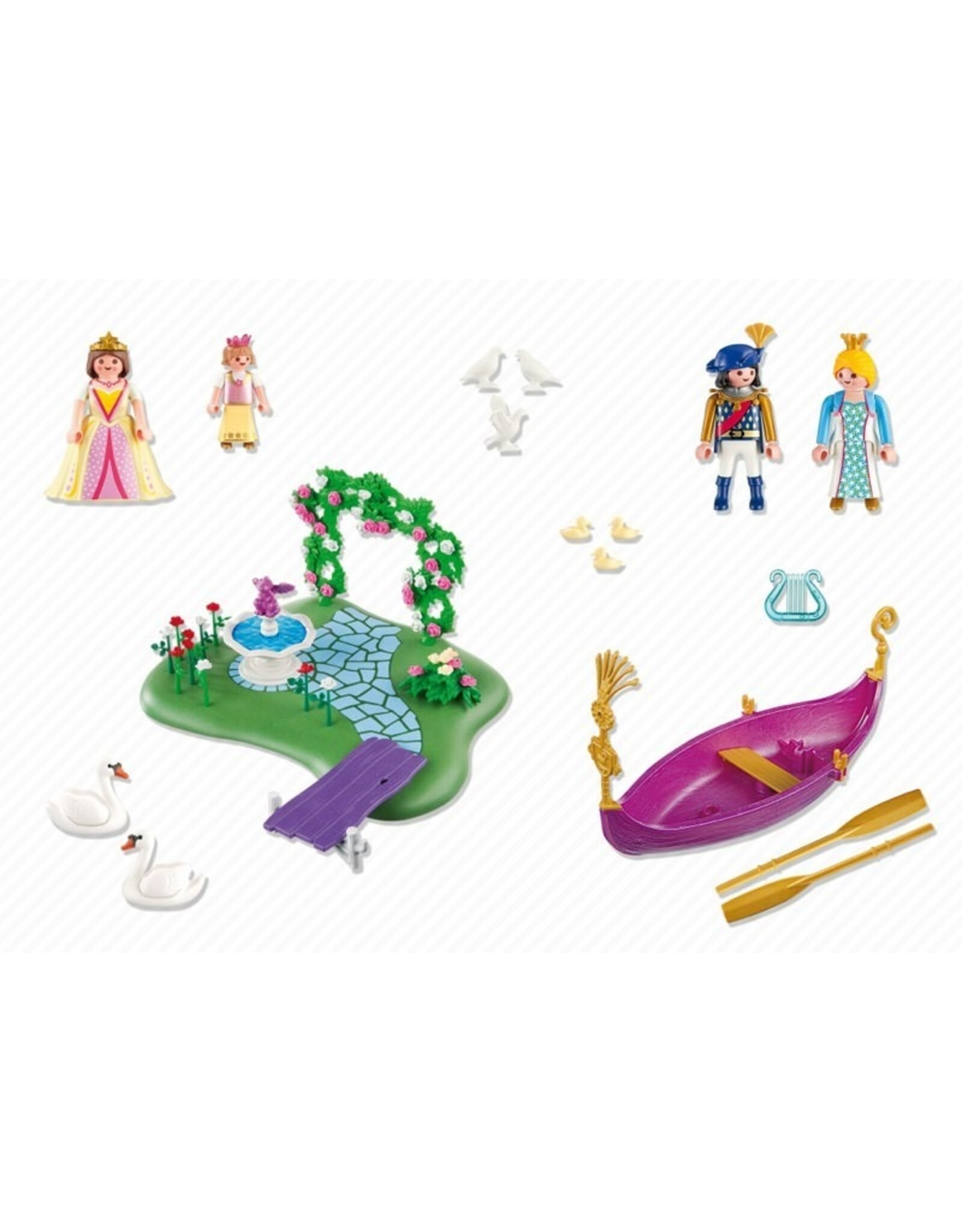 Playmobil Playmobil Princess 5456 Jubileum Compact Set Prinsesseneiland met Romantische Gondel