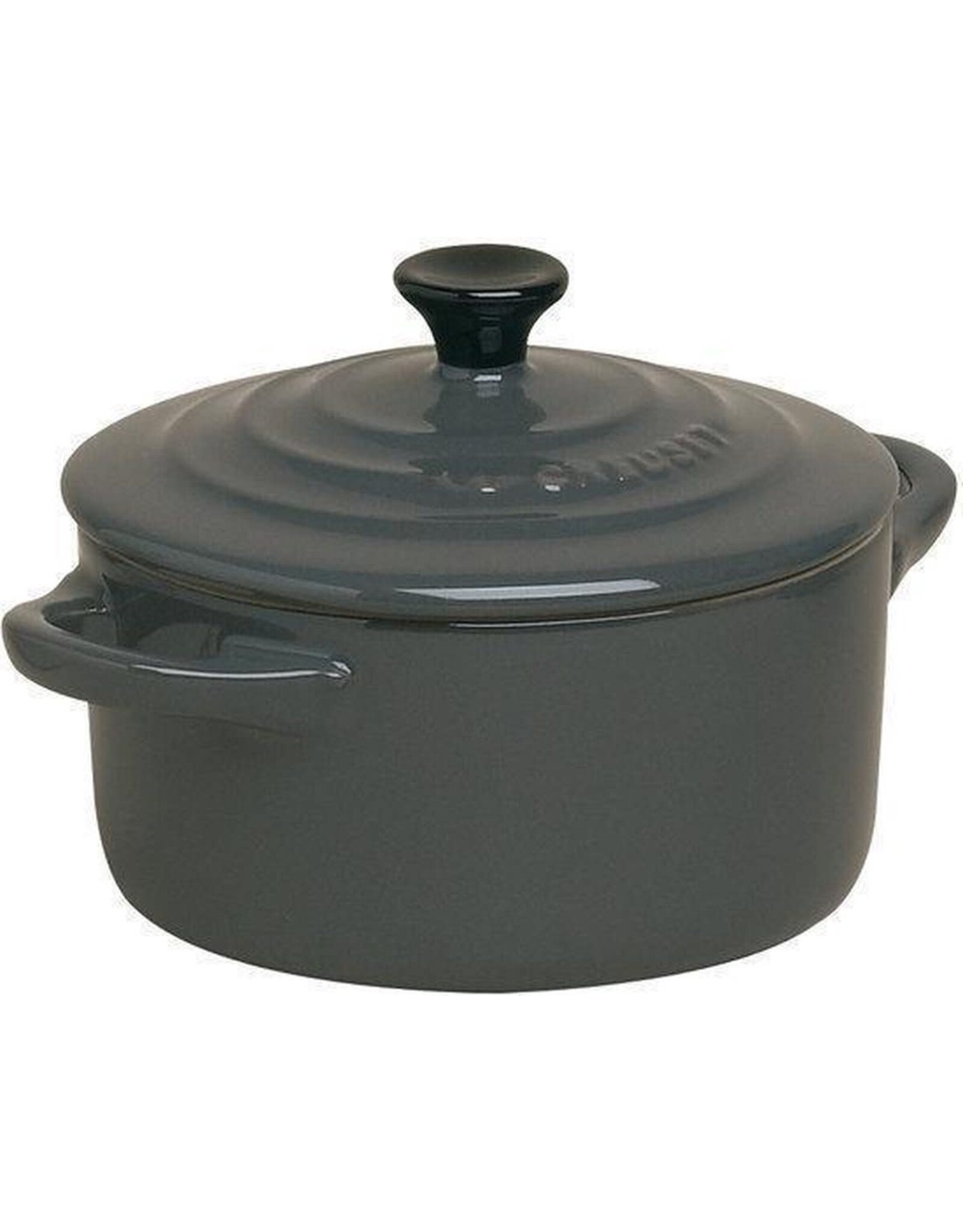 LeCreuset Le Creuset Aardewerken Mini Ronde Braadpan, Grijs (10cm, 0.25l)