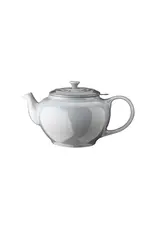 LeCreuset Le Creuset Aardewerken Theepot met RVS Filter, Mist Grey - 1.3l