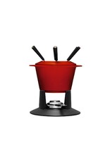 Le Creuset Fondueset, Kersenrood