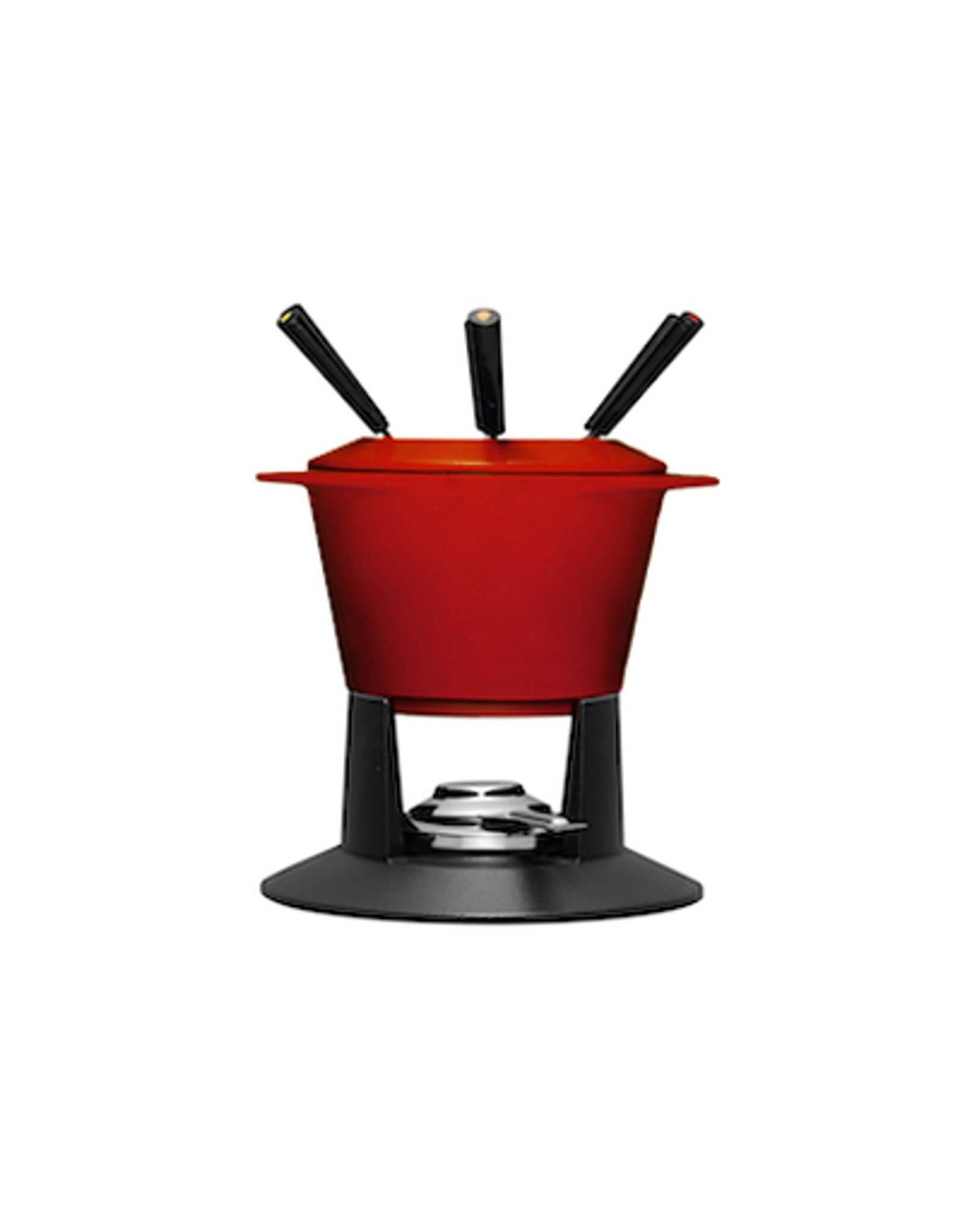 Le Creuset Fondueset, Kersenrood
