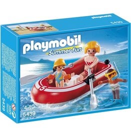 Playmobil Playmobil Summer Fun 5439 Toeristen met Rubberboot