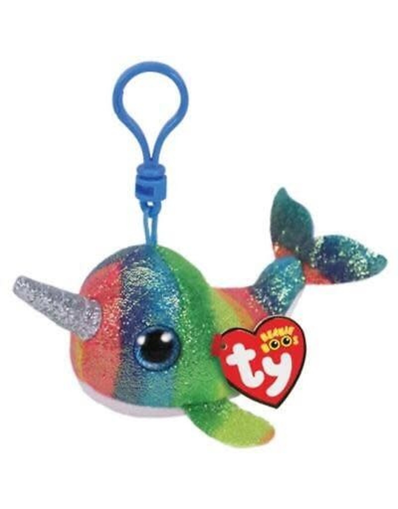 Ty Ty Beanie Boo’s Clip Nori de Narwal