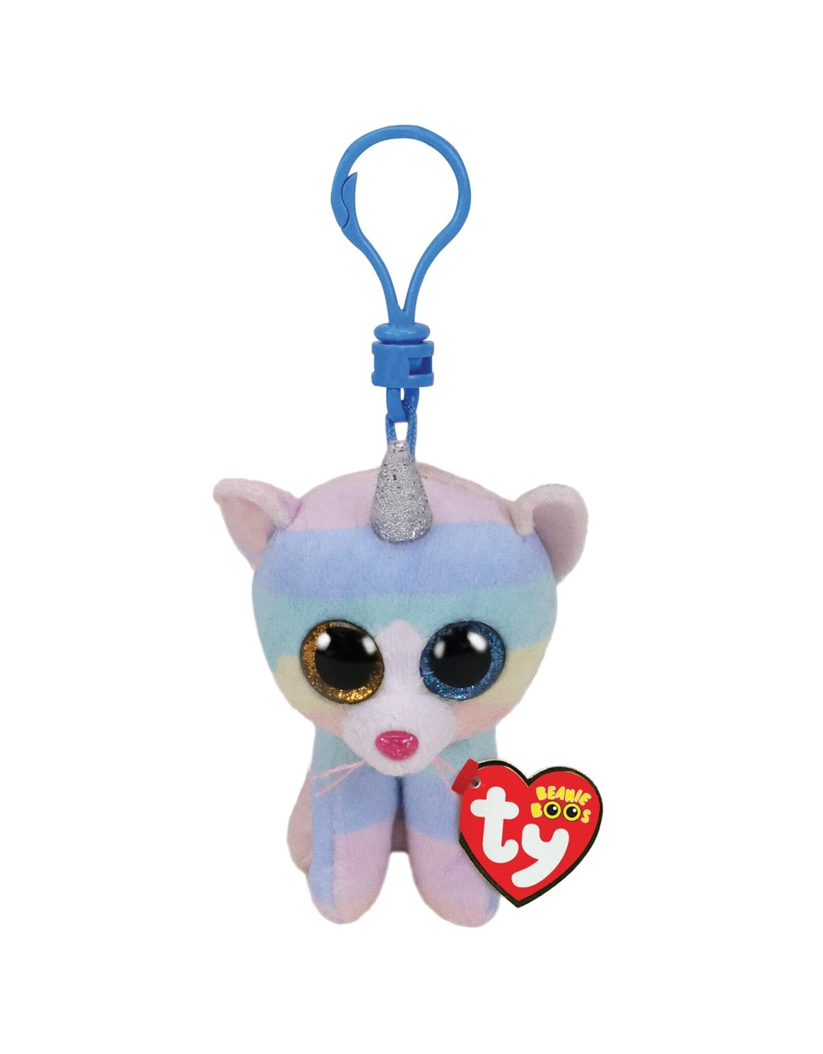Ty Ty Beanie Boo's Clip Heather de Eenhoorn Kat
