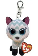 Ty Ty Beanie Boo’s Clip Atlas de Wit/Blauwe Vos