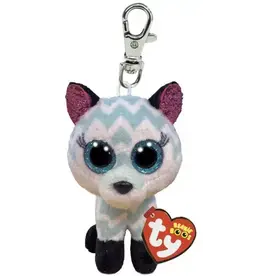 Ty Ty Beanie Boo’s Clip Atlas de Wit/Blauwe Vos