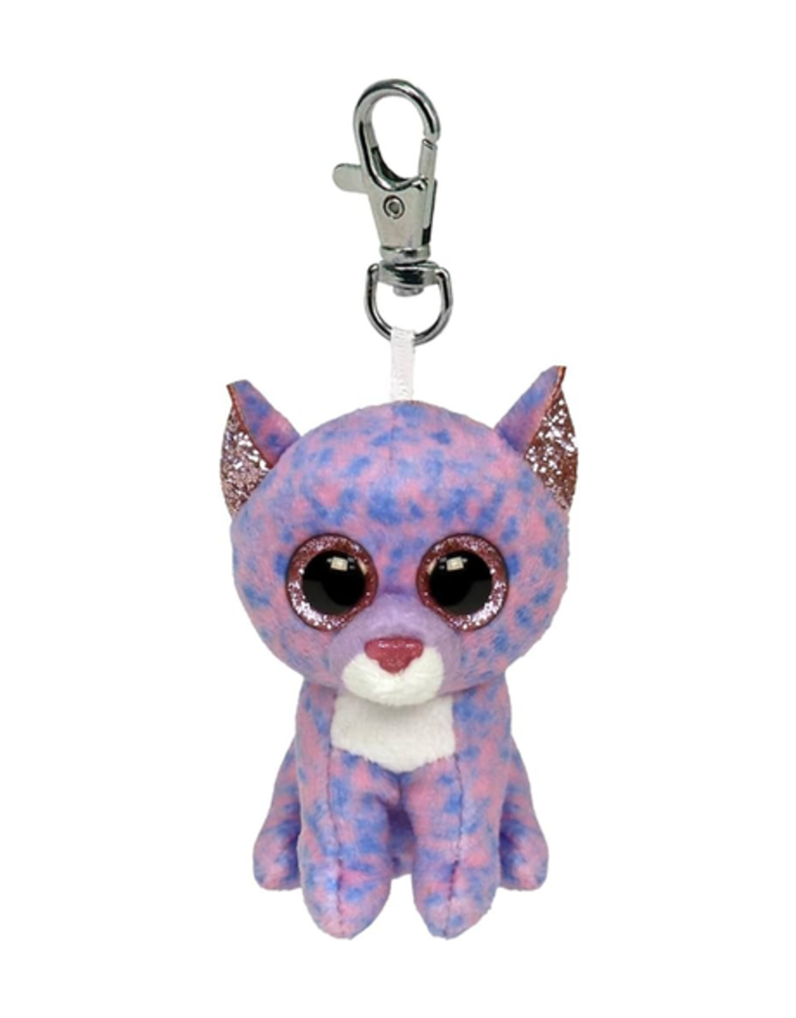 Ty Ty Beanie Boo’s Clip Cassidy de Roze/Blauwe Kat