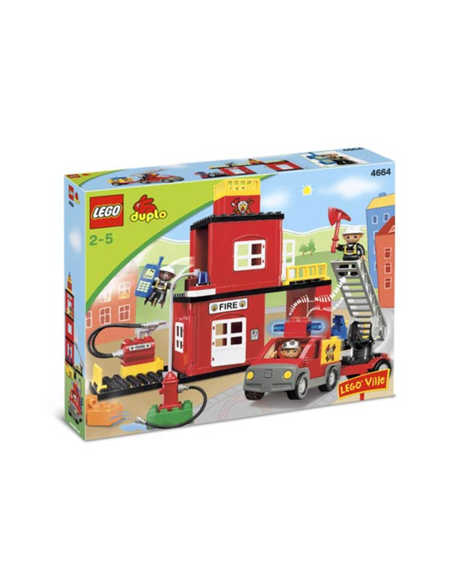 LEGO Lego Duplo Ville 4664 Brandweerkazerne