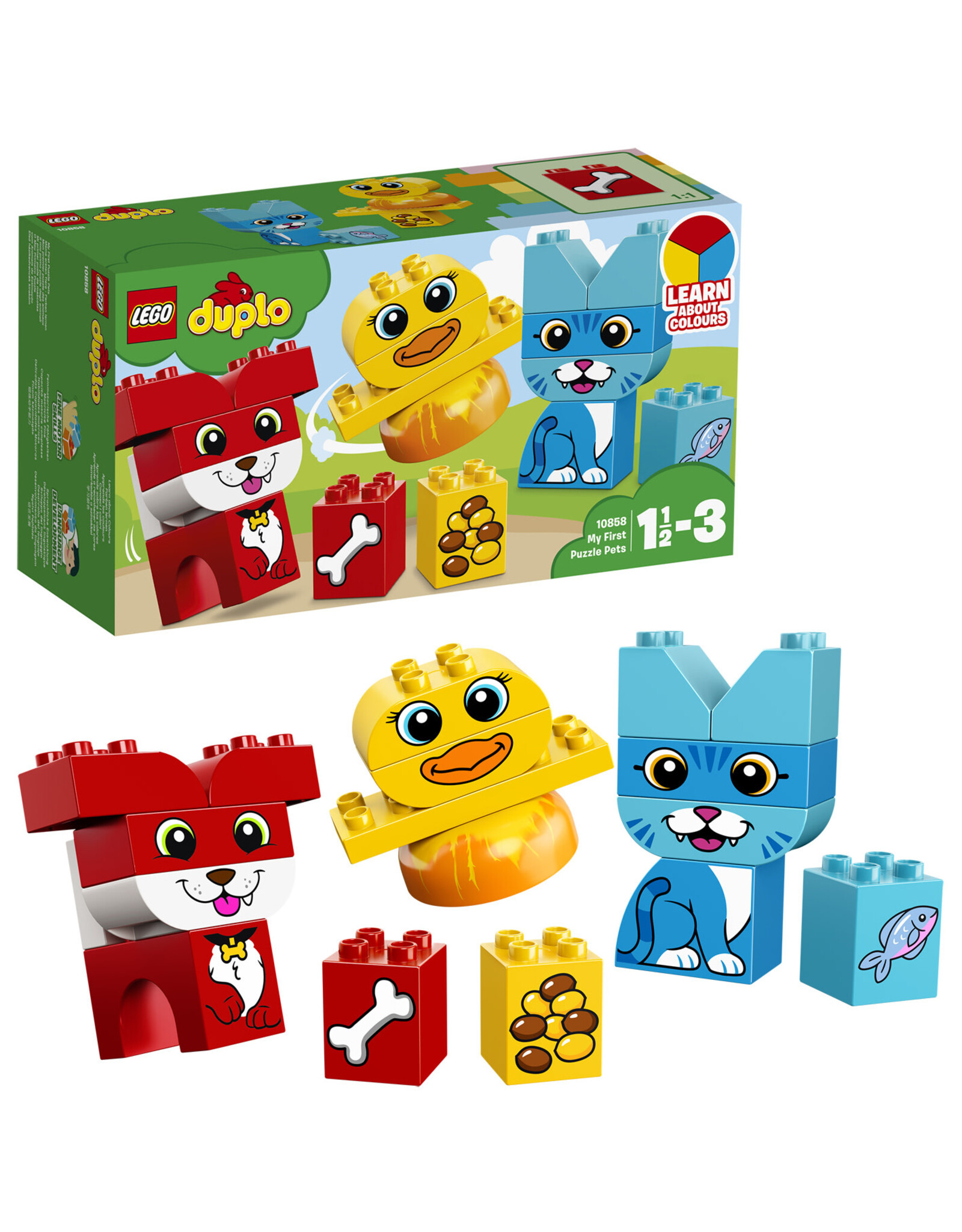 LEGO Lego Duplo 10858 Mijn Eerste Puzzeldieren - My First Puzzle Pets