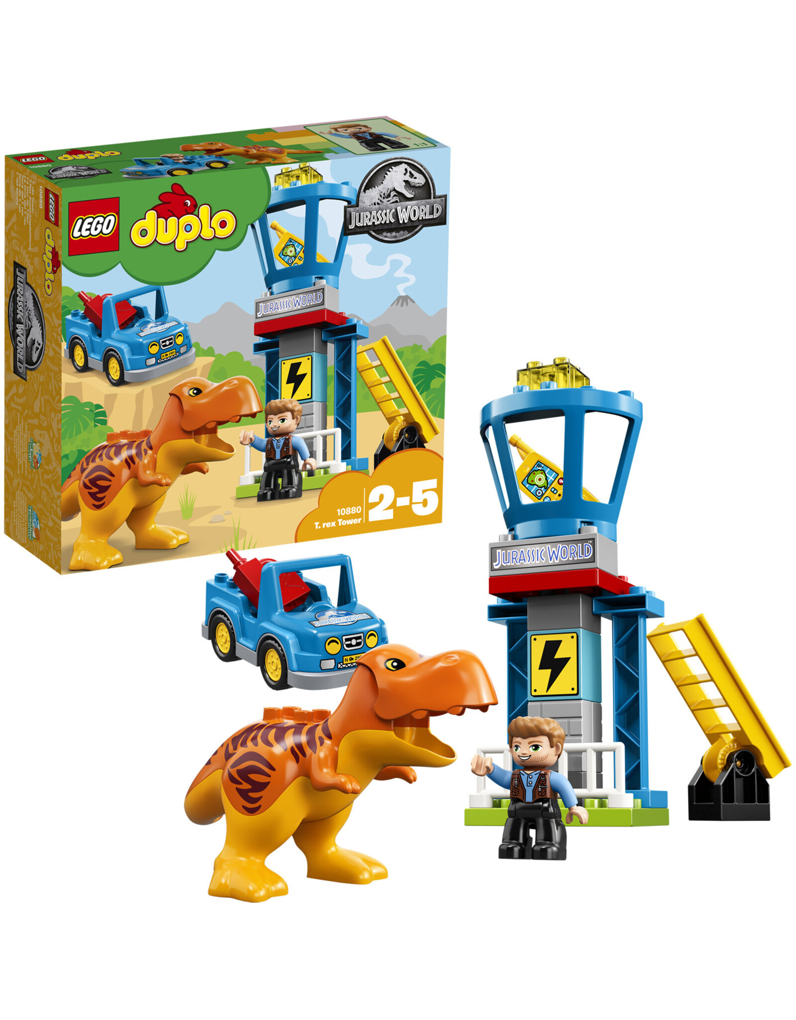 LEGO Lego Duplo 10880 Jurassic World T-Rex Toren