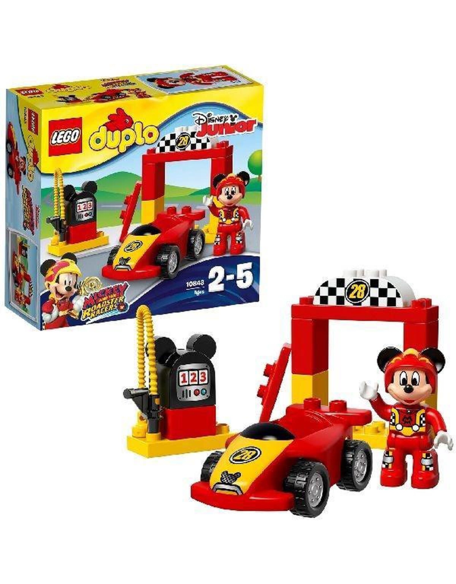 LEGO Lego Duplo 10843 Mickey’s Racewagen – Mickey Racer