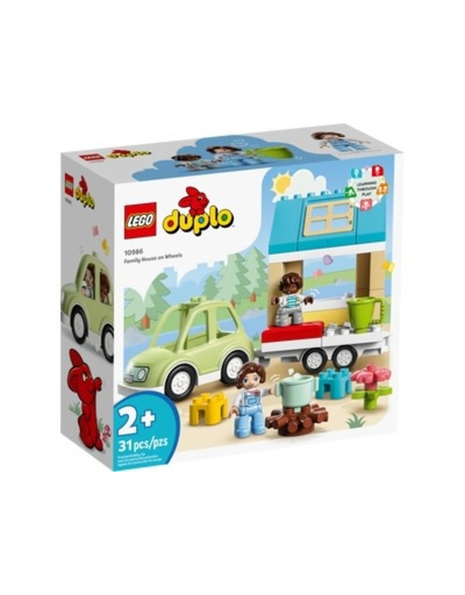 LEGO Lego Duplo 10986 Familiehuis op wielen