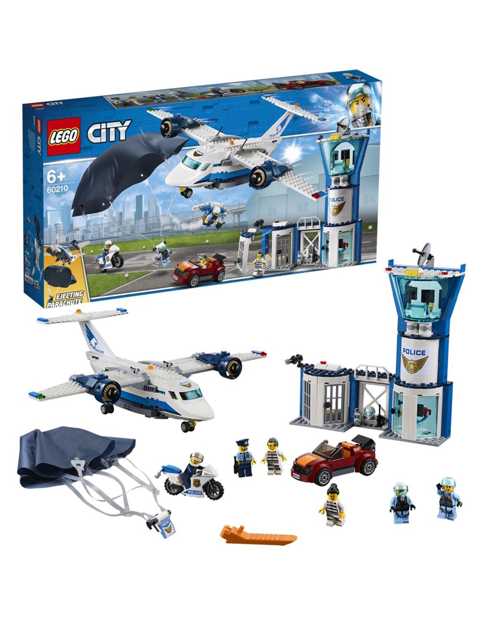 LEGO Lego City 60210 Luchtpolitie Luchtmachtbasis