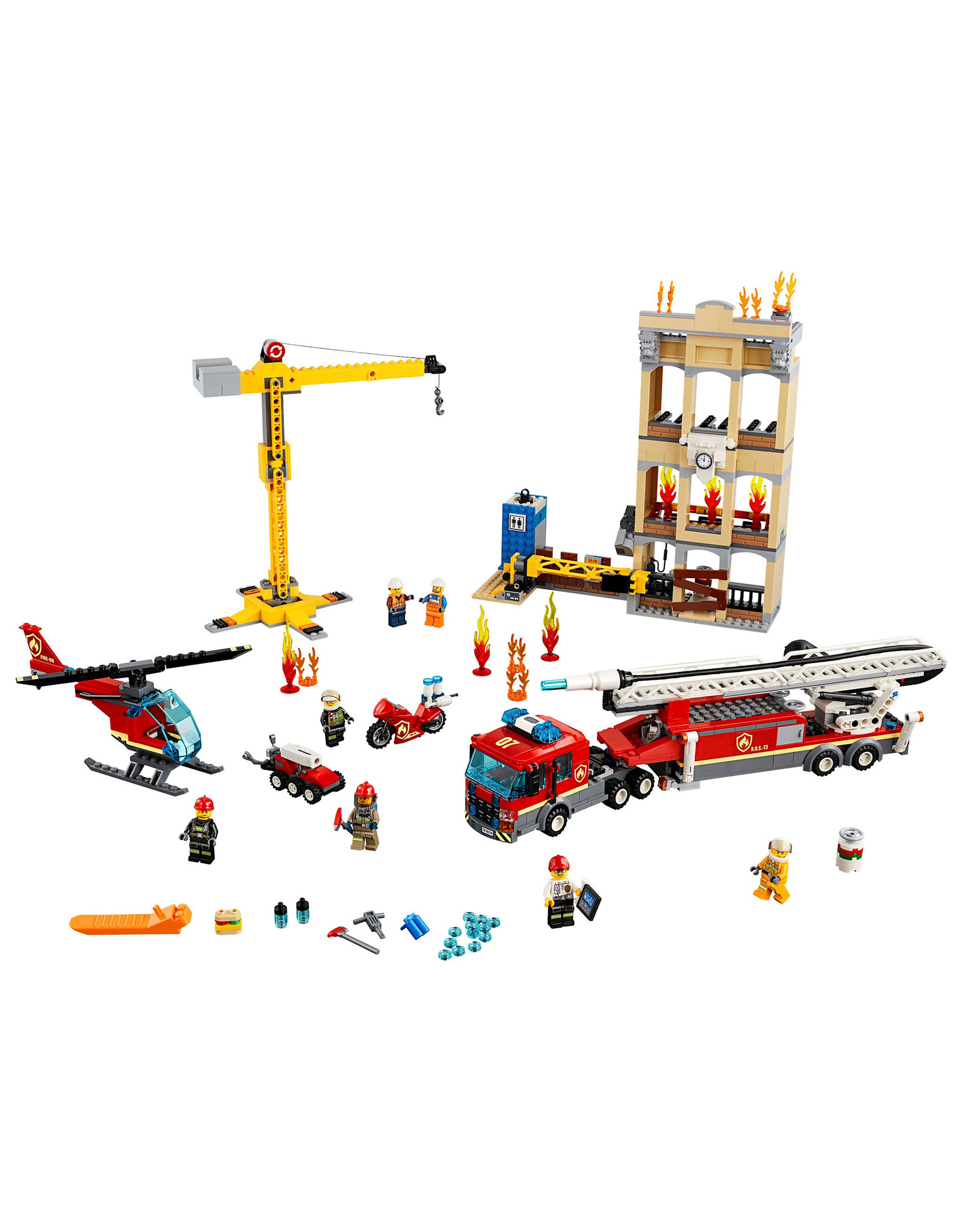 LEGO Lego City 60216 Brandweerkazerne in de Stad