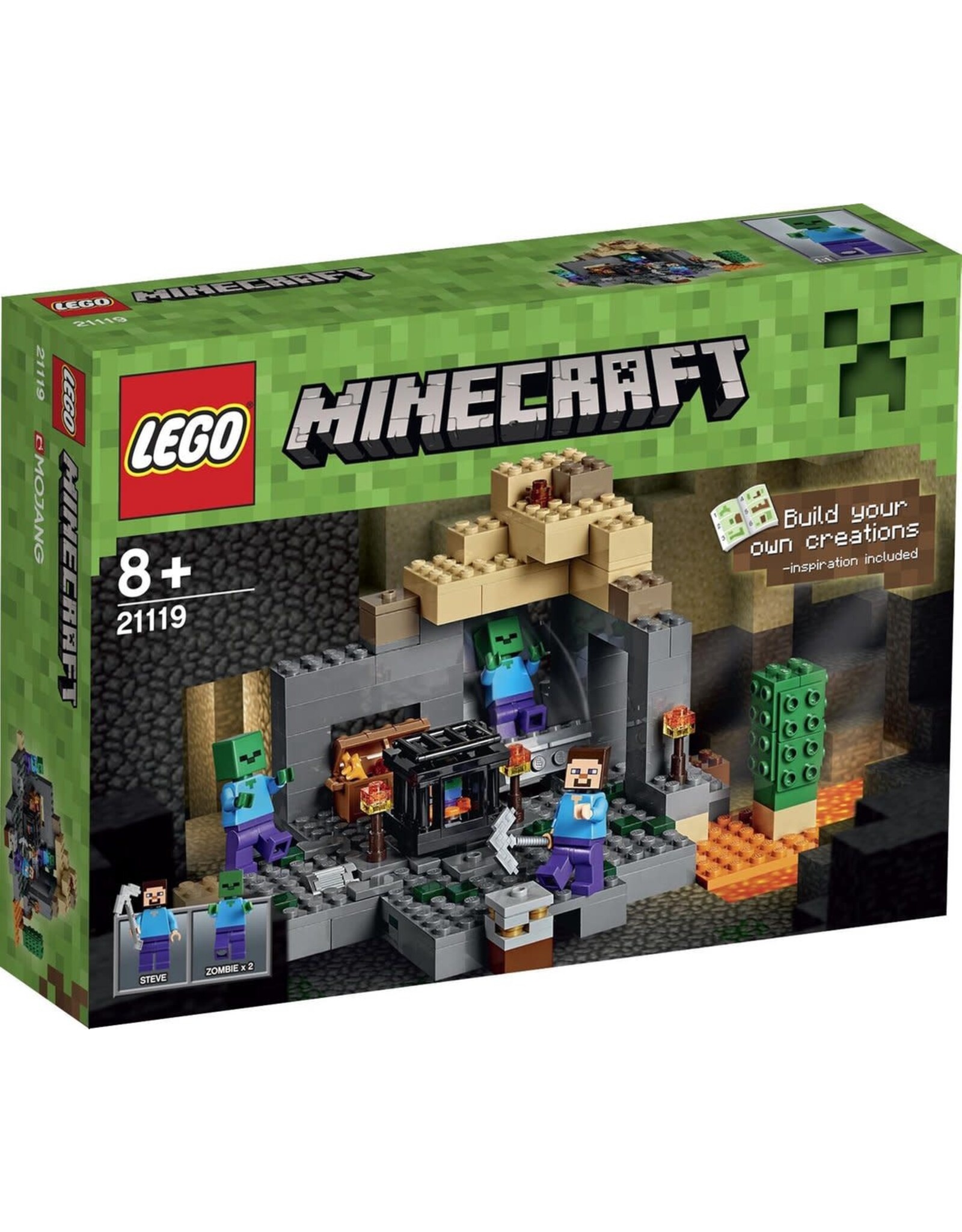 LEGO Lego Minecraft 21119 De Kerker - The Dungeon