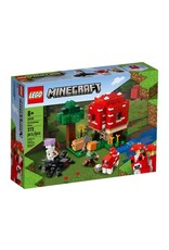 LEGO Lego Minecraft 21179 Het Paddenstoelenhuis