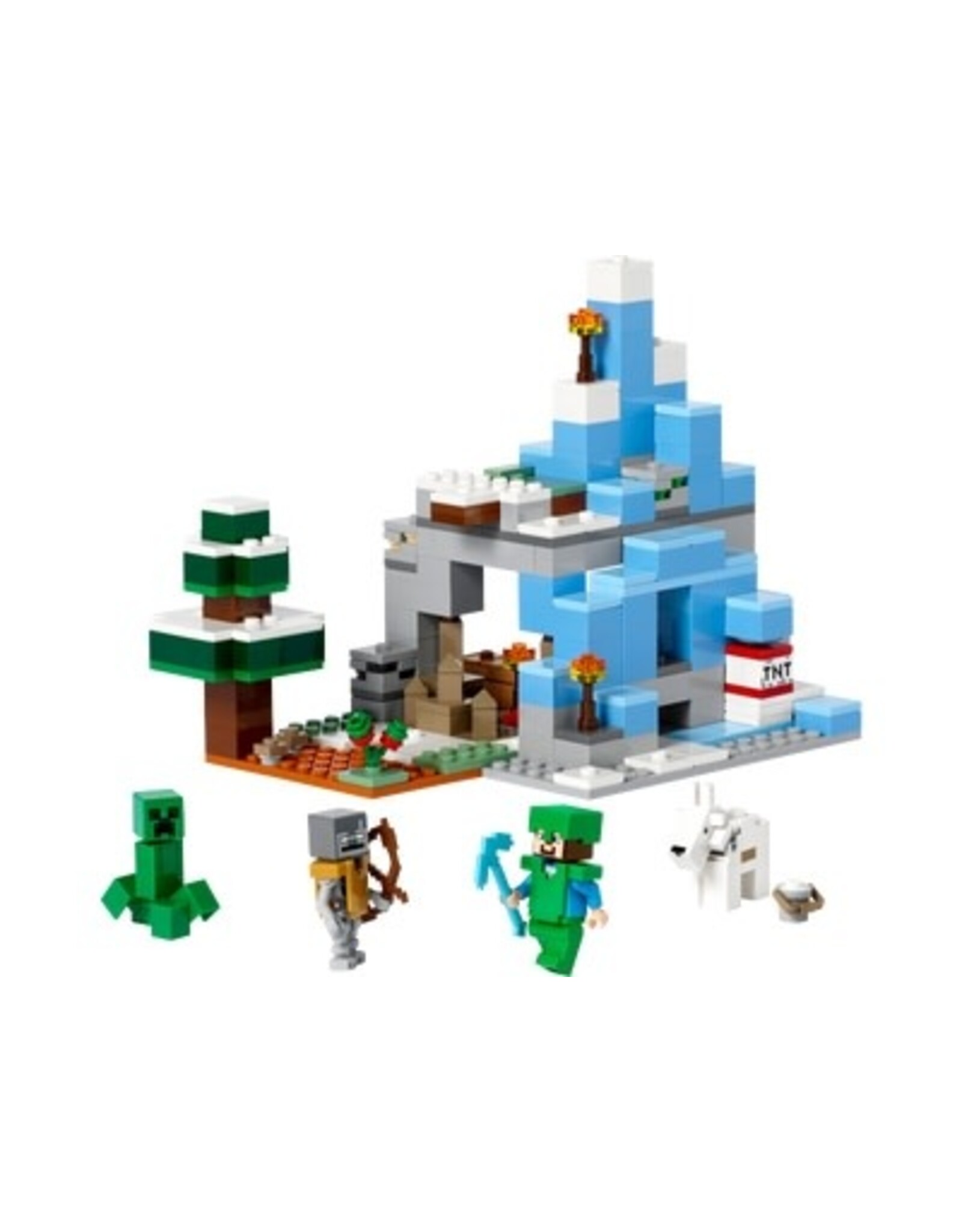 LEGO Lego Minecraft 21243 De IJsbergtoppen