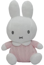 Nijntje Knuffelrammelaar Nijntje Gebreid Roze 25cm