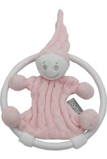 Tiamo Bijtring Popje Gebreid Roze
