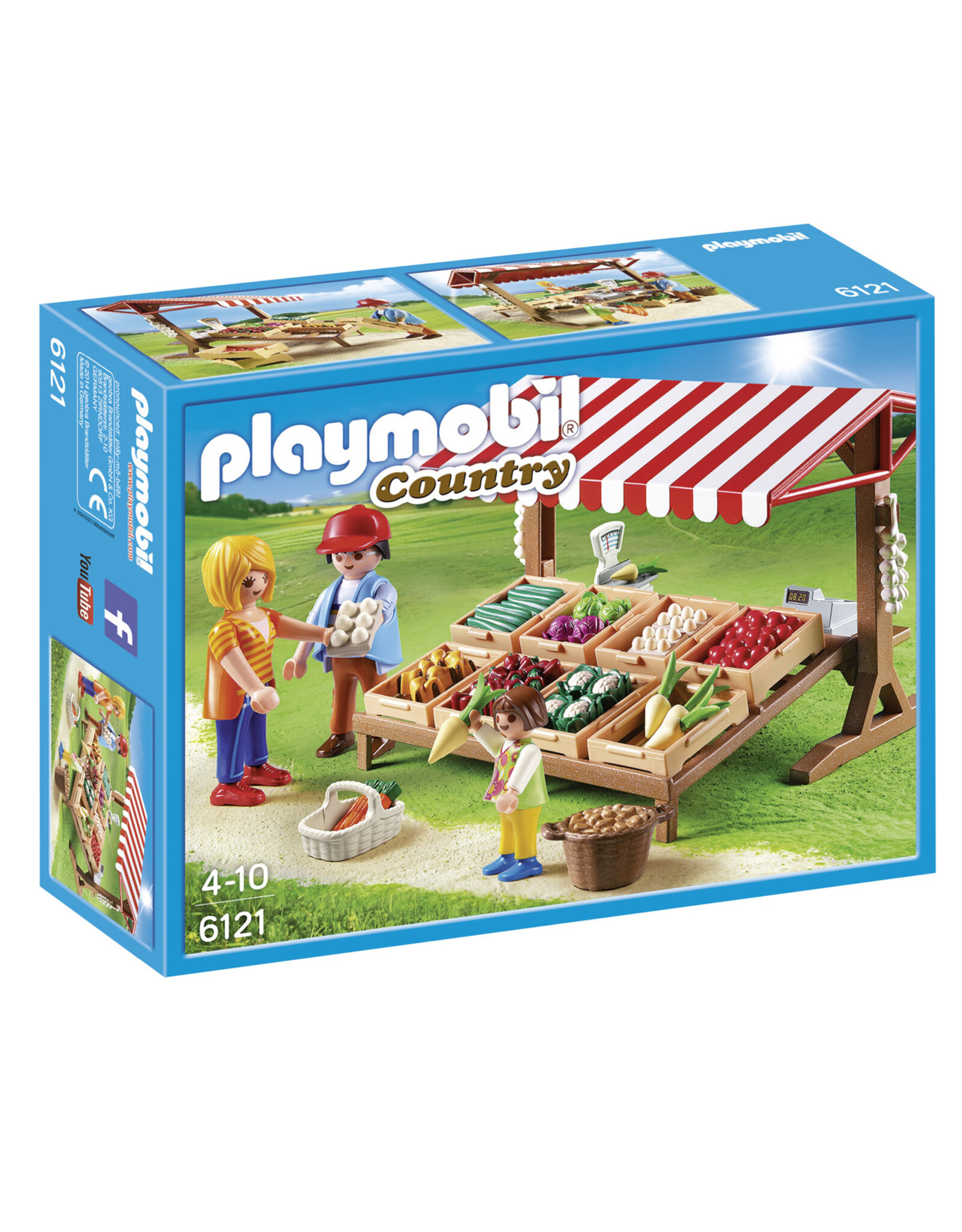 Playmobil Playmobil Country 6121 Groentekraam