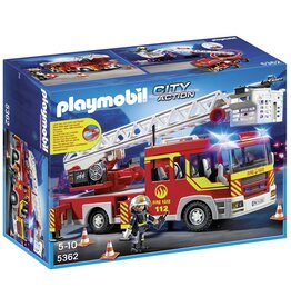 Playmobil Playmobil City Action 5362 Brandweer Ladderwagen met Licht en Sirene