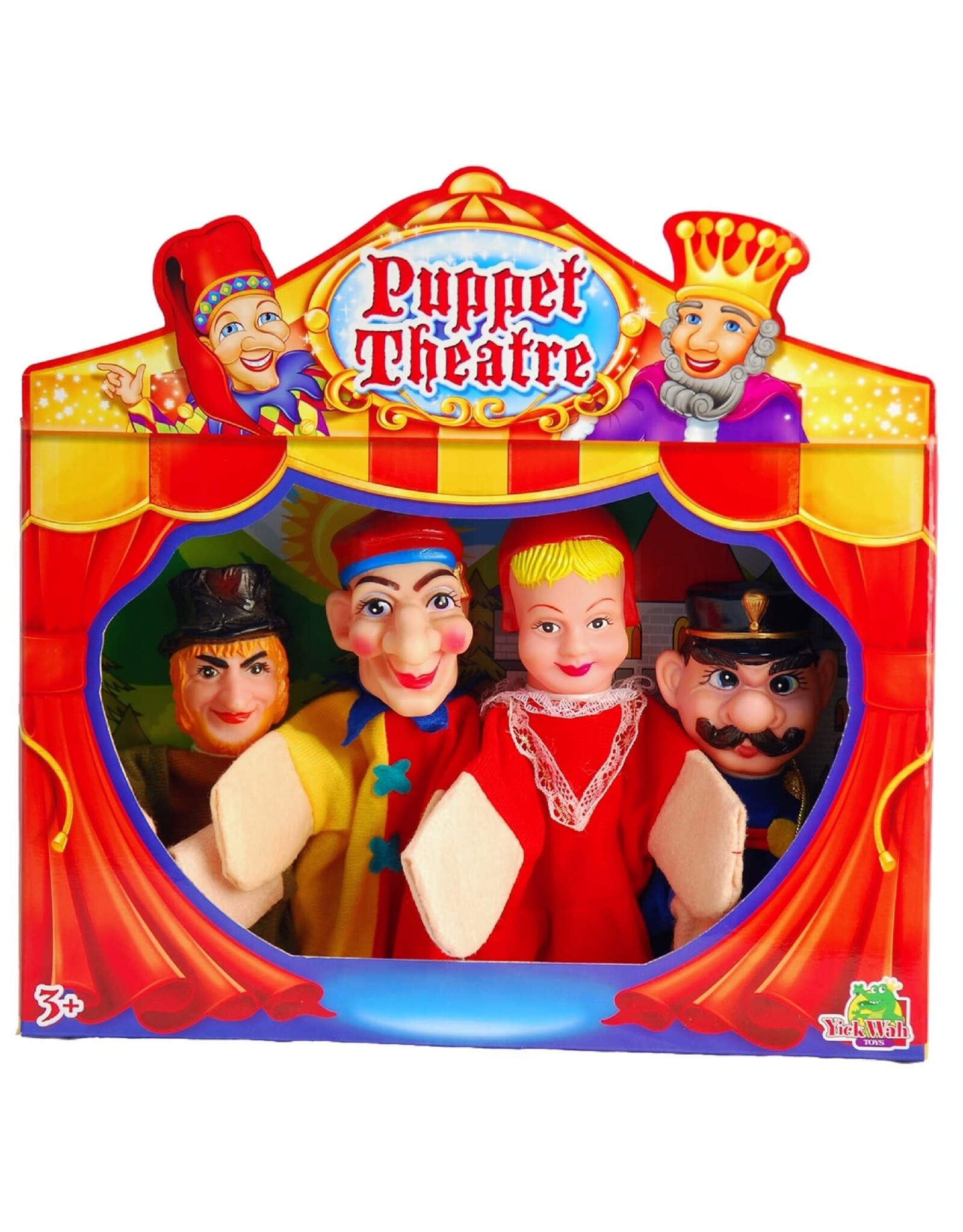 Poppenkast Handpoppen (4 stuks)