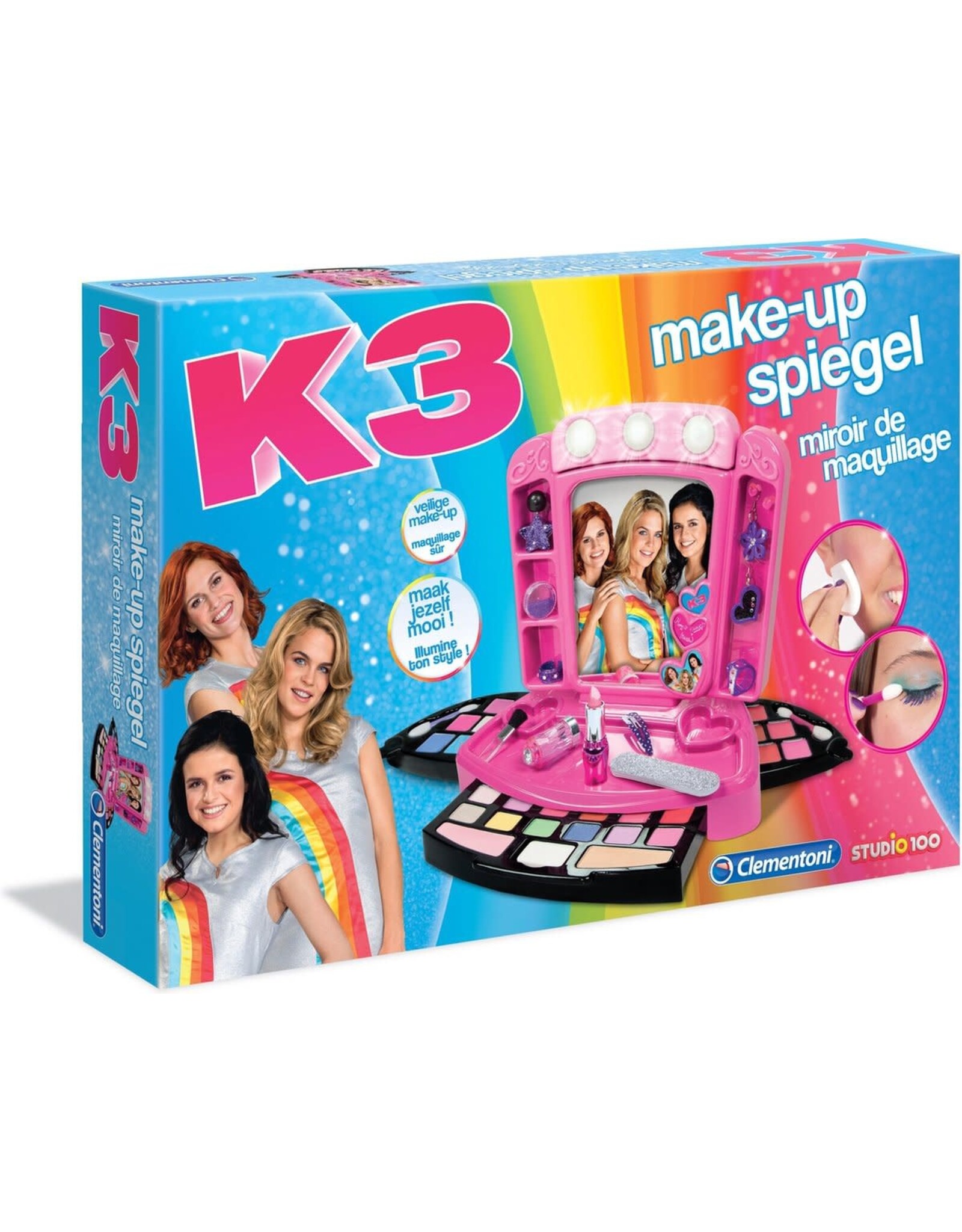 Clementoni Clementoni K3 Make Up Spiegel