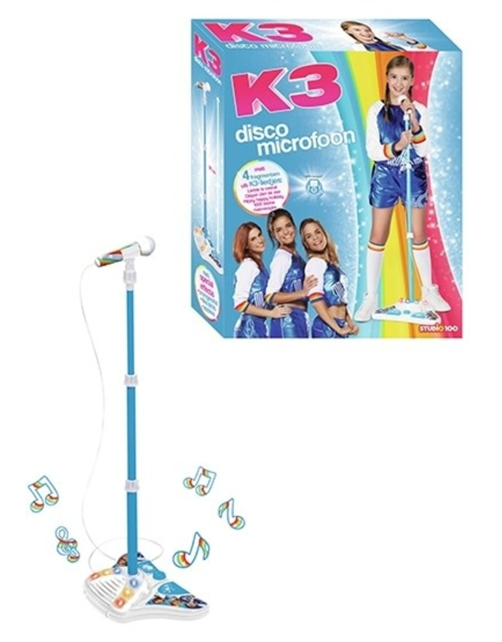 Studio 100 Studio 100 Disco Microfoon K3 - Rollerdisco