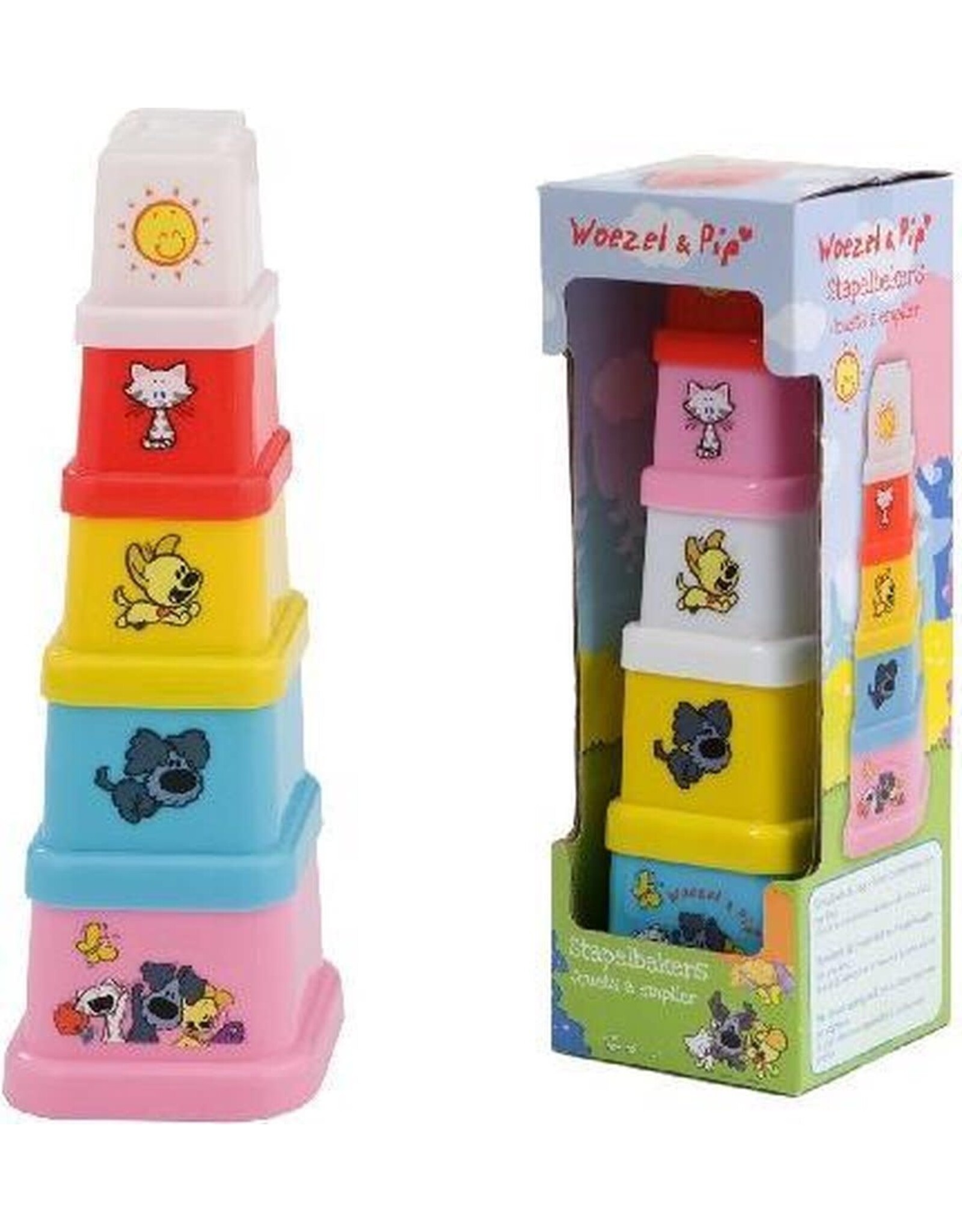 Rubo Toys Woezel&Pip  Stapelbekers