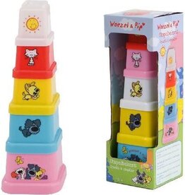 Rubo Toys Woezel&Pip  Stapelbekers