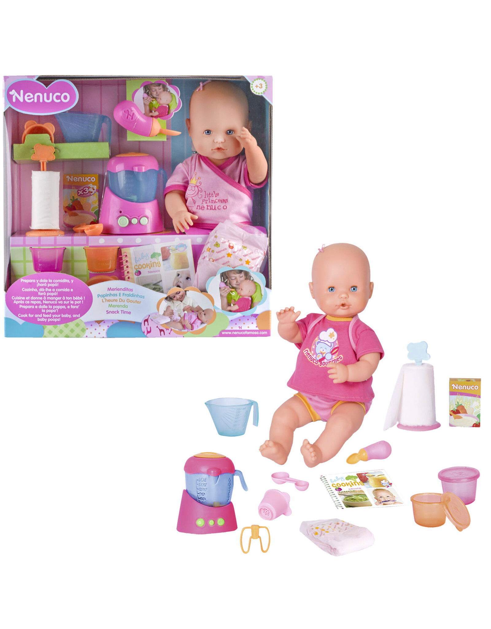 Nenuco Pop met Maaltijden Set