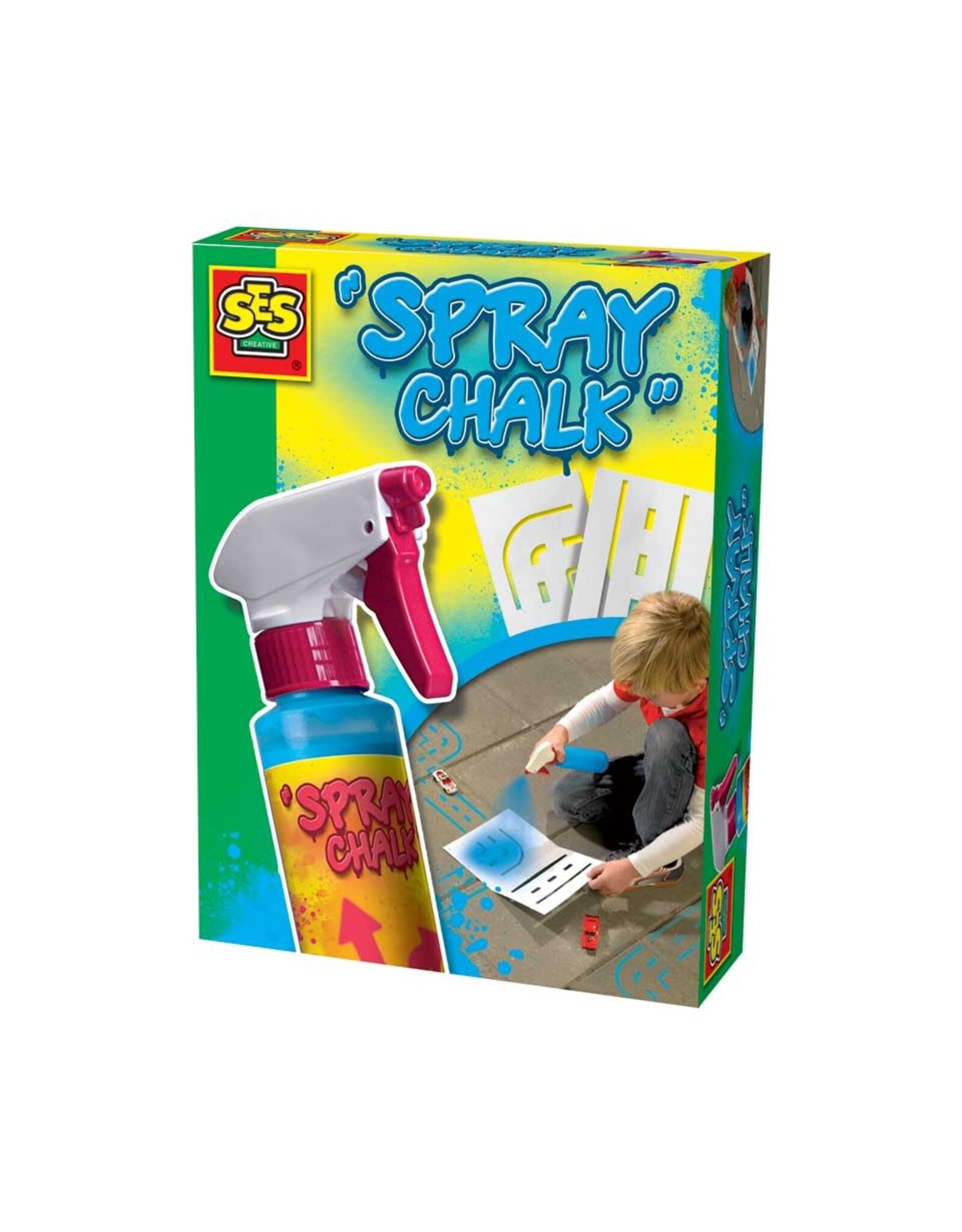 SES Creative SES Creative Spuitkrijt Blauw