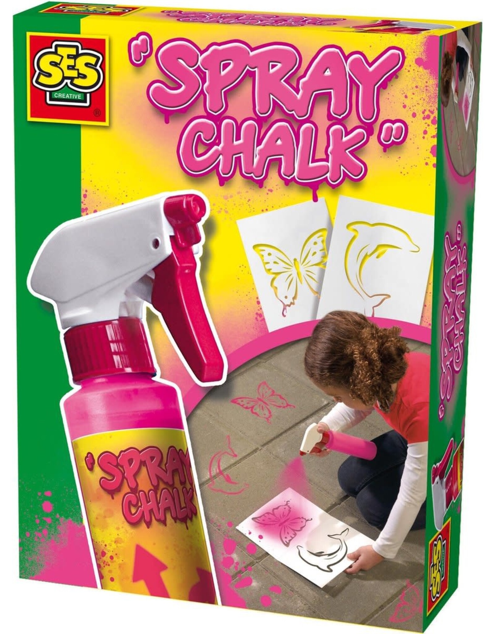 SES Creative SES Creative Spuitkrijt Rose